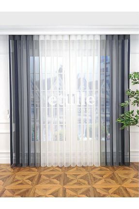 پرده توری رنگی ریل دار Etulle - کد 746539214