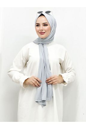 شال طوسی زنانه پنبه (نخی) کد 754893961