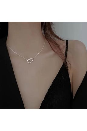گردنبند استیل ( فولاد ) زنانه سنک زیرکون Areos - کد 849224784