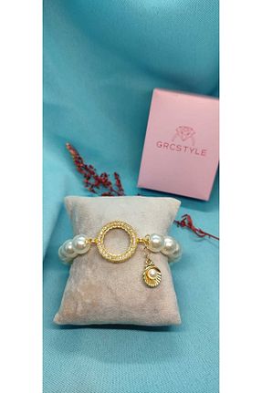 دستبند مروارید رنگی مروارید فرهنگی Grcstyle - کد 833152235