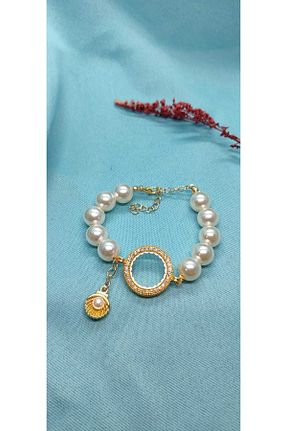 دستبند مروارید رنگی مروارید فرهنگی Grcstyle - کد 833152235