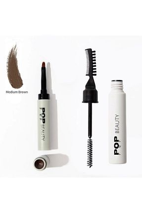 تثبیت کننده ابرو قهوه ای POP Beauty - کد 806149363