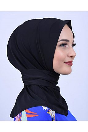 روسری مشکی 70 * 180 Luna Nueva - کد 849305452