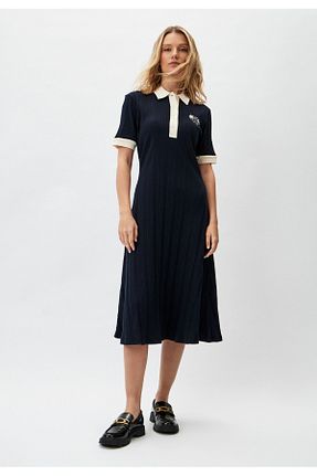 لباس سرمه ای زنانه بافتنی Tommy Hilfiger - کد 849326982