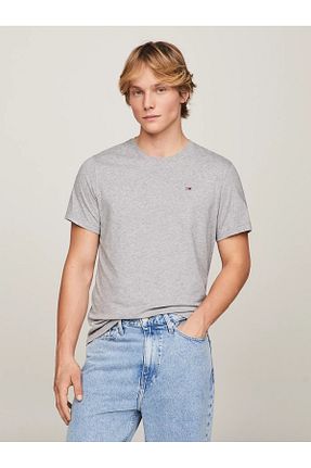 تیشرت طوسی مردانه رگولار Tommy Hilfiger - کد 849325844