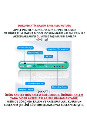قلم تبلت بنفش NovStrap - کد 794890647