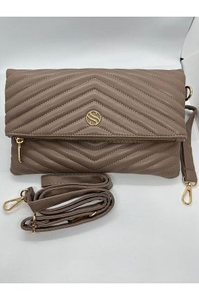 کیف دستی بژ زنانه سایز متوسط SUNİ DERİ - کد 846476604