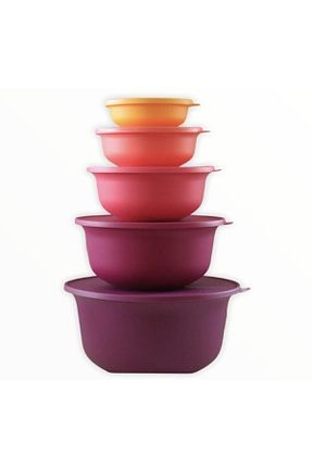 ظرف نگهداری بنفش پلاستیک Tupperware - کد 122685236