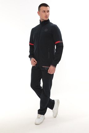 ست کرمکن اسپرت سرمه ای مردانه پنبه پلی استر SOCCER - کد 660372164