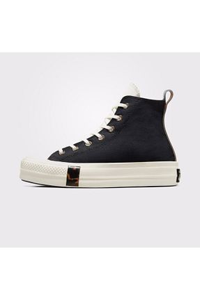 کفش اسنیکر مشکی زنانه بند دار Converse - کد 795802500
