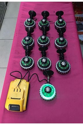آرما استیکر و نوار فسفر سبز GÜNGÖR OTO AKSESUAR - کد 88753482