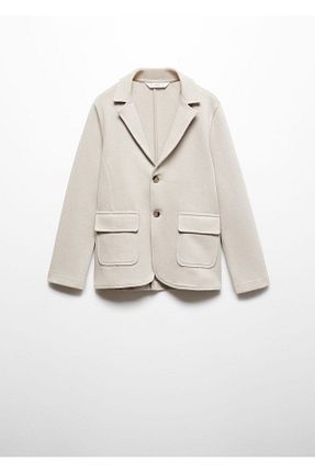 کت بژ بچه گانه Blazer MANGO Kids - کد 807348975