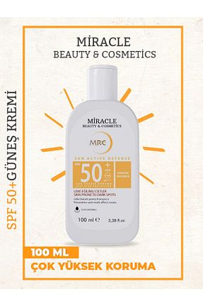 کرم ضد آفتاب صورت SPF 50 + miraclekozmetik - کد 831518319