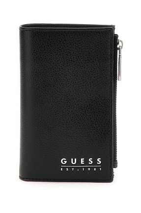 کیف پول مشکی مردانه سایز متوسط Guess - کد 788650034