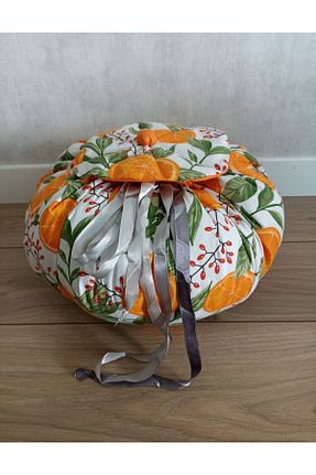 دستکش و پیشبندآشپزخانه نارنجی Poplin Ayşemce - کد 368845743