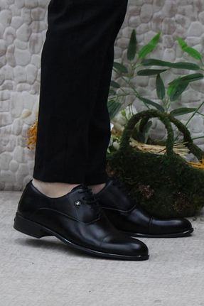 کفش کلاسیک مشکی مردانه چرم لاکی Pierre Cardin - کد 849605216