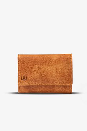 کیف پول طوسی زنانه ابعاد کوچک Getto Deri - کد 849602784