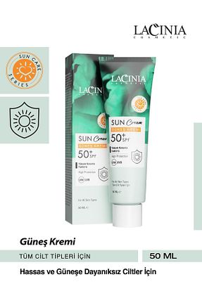 کرم ضد آفتاب صورت SPF 50 + Lacinia - کد 841484761