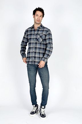 پیراهن سرمه ای مردانه رگولار Lee Cooper - کد 849635315