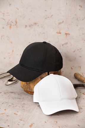 کلاه اسپرت مشکی مردانه پنبه ای ÜN ŞAPKA - کد 849741362