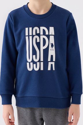 ست گرمکن سرمه ای بچه گانه پنبه ای U.S. Polo Assn. - کد 849748940