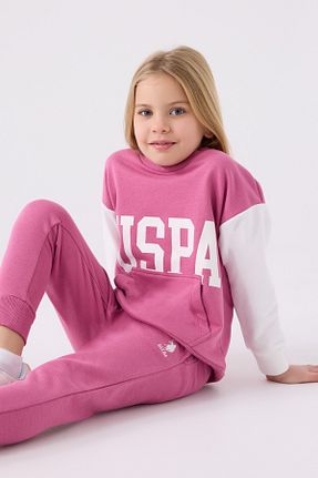 ست گرمکن بنفش بچه گانه %100 پنبه U.S. Polo Assn. - کد 849746982