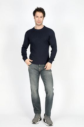 پلیور سرمه ای مردانه ساده Lee Cooper - کد 849750208