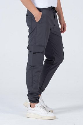 شلوار طوسی مردانه پلی استر Domoda - کد 353792594