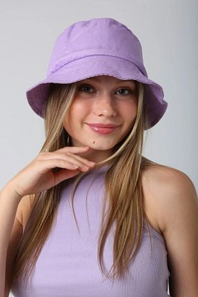کلاه بنفش زنانه پنبه ای Remsa Mayo - کد 846974324