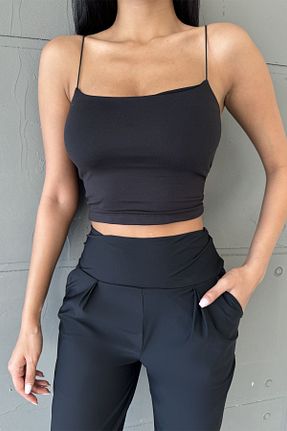 بادی مشکی زنانه Straplez Domoda - کد 834300246