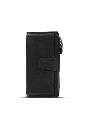 کیف پول مشکی زنانه سایز متوسط Getto Deri - کد 849760620