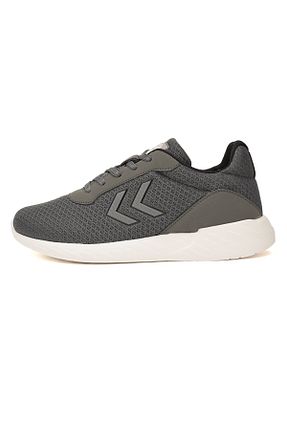 کفش اسنیکر طوسی زنانه بند دار hummel - کد 847777033