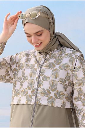 شال خاکی زنانه HEQA - کد 849626887