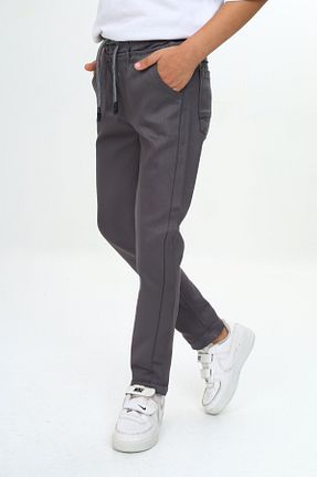 شلوار طوسی بچه گانه پنبه - الاستین Pantulux - کد 849629448