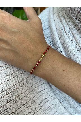 دستبند جواهر قرمز زنانه yubijewelry - کد 849633280