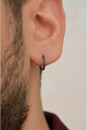 گوشواره استیل مردانه فولاد ( استیل ) کد 690076281