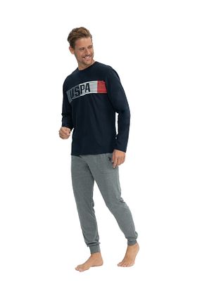 ست لباس راحتی سرمه ای مردانه ساده U.S. Polo Assn. - کد 849206992