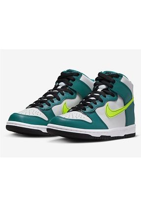 کفش اسنیکر سبز زنانه چرم اصل Nike - کد 410227347