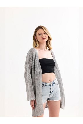 رویه طوسی زنانه پنبه ای YUGA KNİTTİNG - کد 822889984