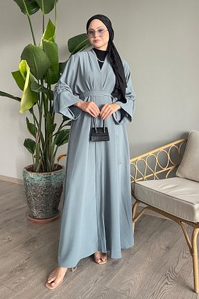 کلاه و ابایا سبز زنانه پلی استر InStyle - کد 840970073