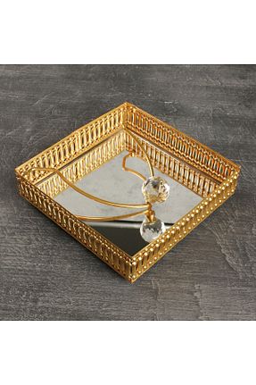 جا دستمال کاغذی طلائی Leila - کد 469544042