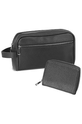 کیف دستی مشکی مردانه ابعاد کوچک Duke Nickle - کد 831367308