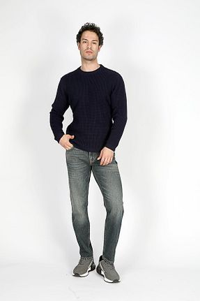 شلوار جین مشکی مردانه پاچه تنگ Lee Cooper - کد 849749141