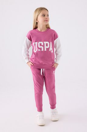 ست گرمکن بنفش بچه گانه %100 پنبه U.S. Polo Assn. - کد 849746982