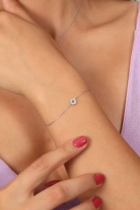 دستبند نقره زنانه 925 عیار KAR DİAMOND - کد 450577446