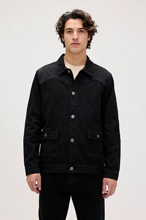 کاپشن مشکی مردانه Relaxed Bad Bear - کد 849557644