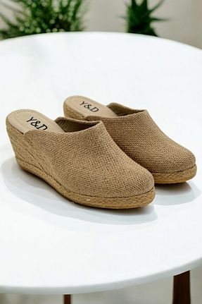 صندل قهوه ای زنانه پاشنه پر Y&D Shoes - کد 849459266