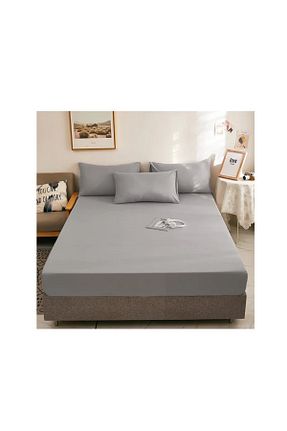 ست ملحفه سایز بزرگ طوسی رافورس Juellhome - کد 849470118