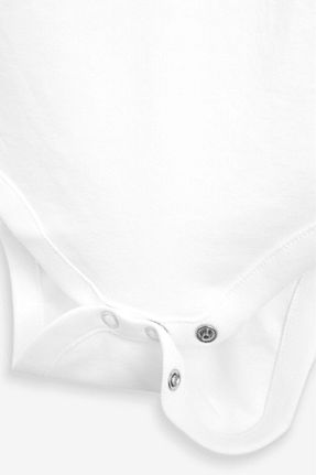 بادی و سرهمی نوزادی سفید بچه گانه پارچه Next Baby - کد 174376577