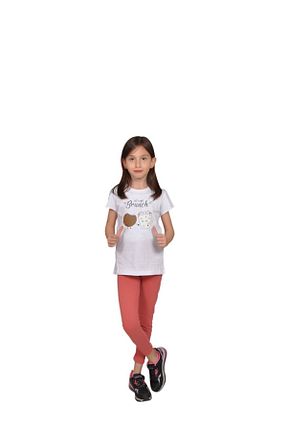 ست بالاتنه و پائین تنه سفید بچه گانه بافت Ropi - کد 832605346